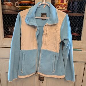 The North Face Denali Women's Blue and SilverJacket